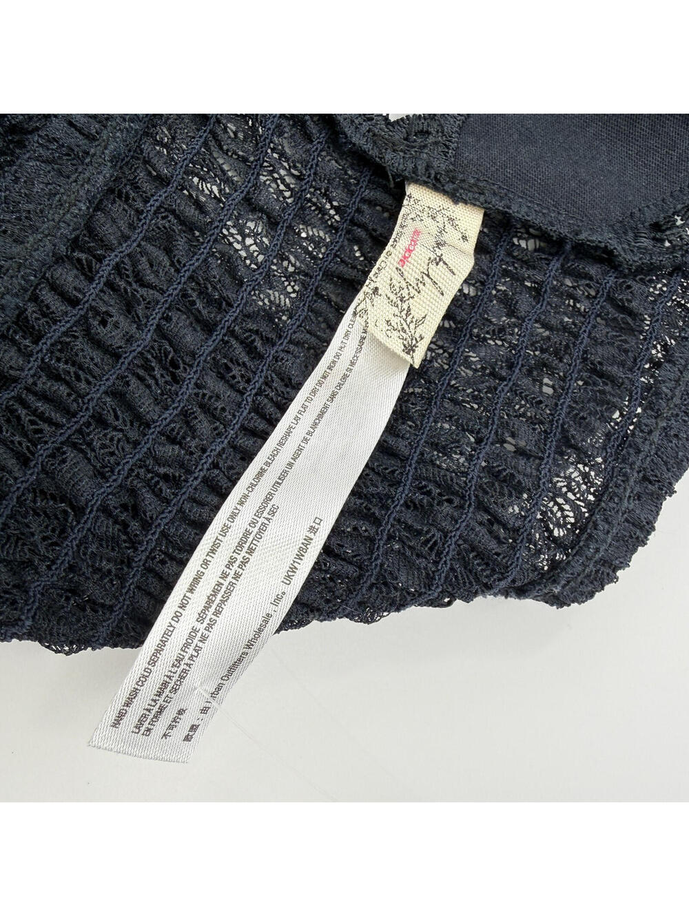 Free People Intimately Halter Lace Bralette Boho Core Black Womens Large NWT - Picture 5 of 6